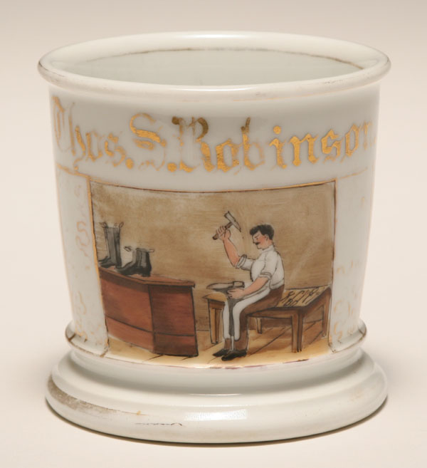 Occupational shaving mug,