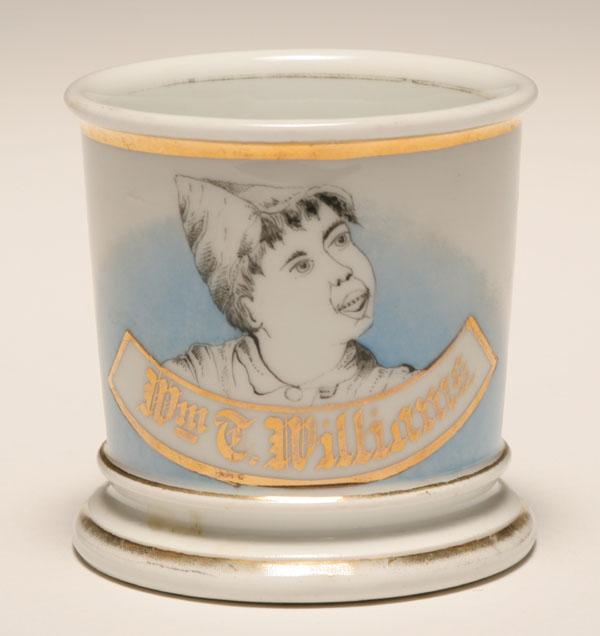 Occupational shaving mug, Comedic
