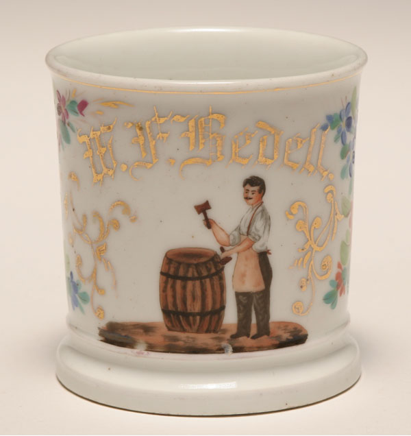 Occupational shaving mug,