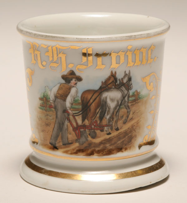 Occupational shaving mug,