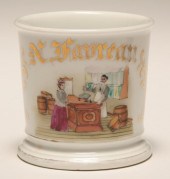 Occupational shaving mug, Groc