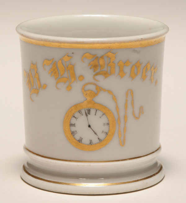 Occupational shaving mug,
