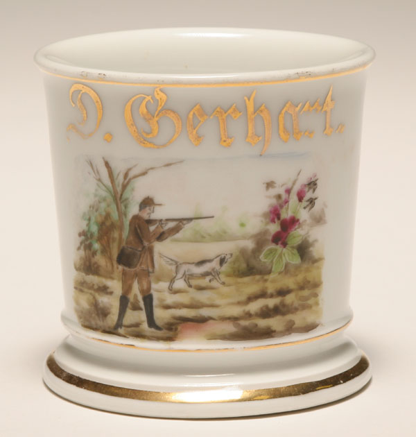 Occupational shaving mug, Hunter