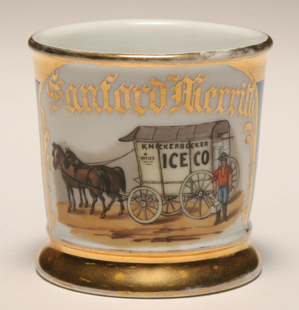 Occupational shaving mug, Ice