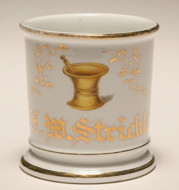 Occupational shaving mug,