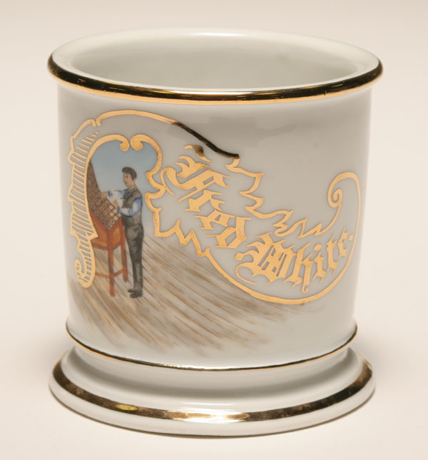 Occupational shaving mug,