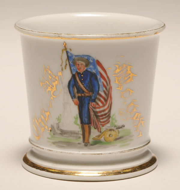 Occupational shaving mug, Spanish