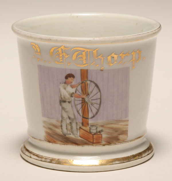 Occupational shaving mug,