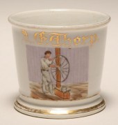Occupational shaving mug, Whee