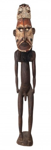OCEANIC IATMUL CARVED WOOD MAL