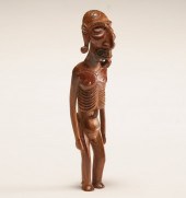Oceanic Rapanui carved wooden