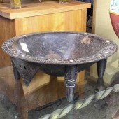 OCEANIC WOOD CARVED KAVA BOWL