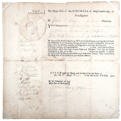 OCT. 10, 1778 REV. WAR MILITAR