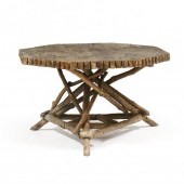 OCTAGONAL ADIRONDACK PEDESTAL