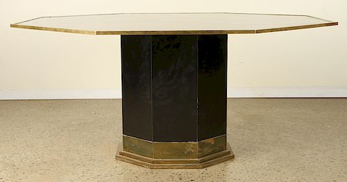 OCTAGONAL SMOKED GLASS BRONZE