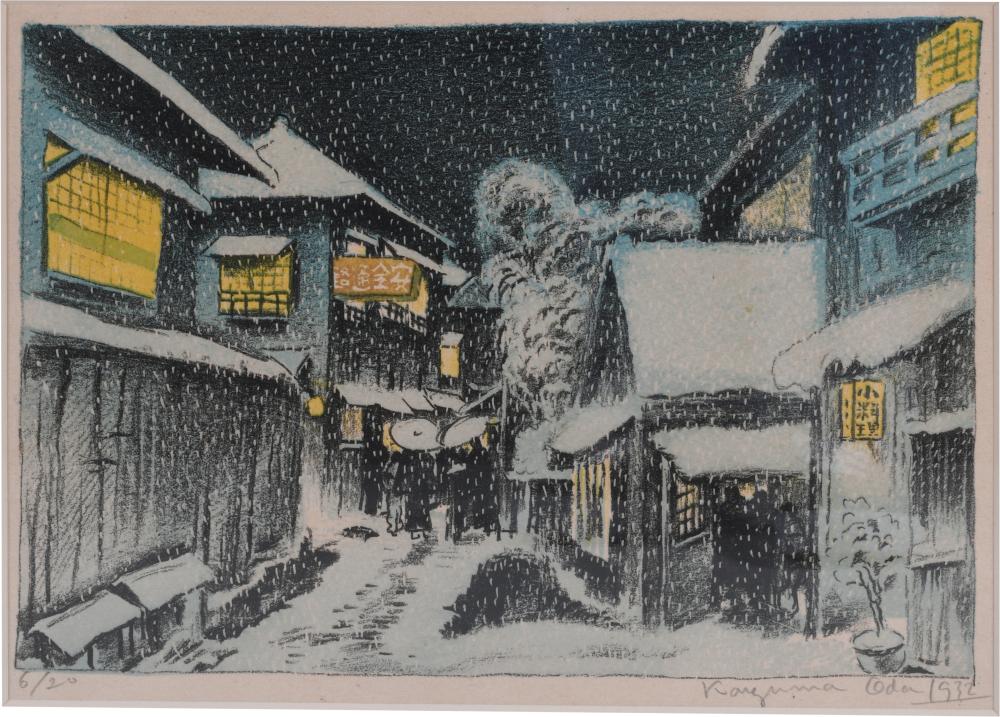 ODA KAZUMA, JAPANESE 1882-1956,