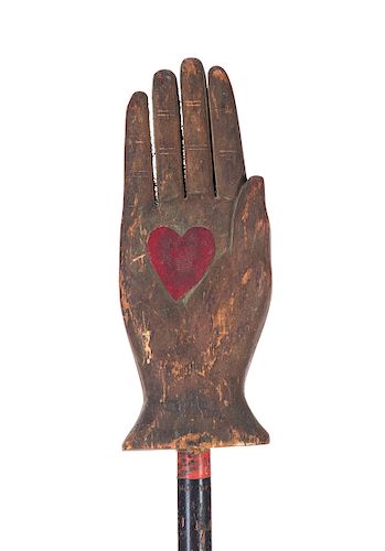 ODD FELLOWS FOLK ART PAINTED AND
