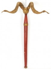 ODD FELLOWS FOLK ART PAINTED R