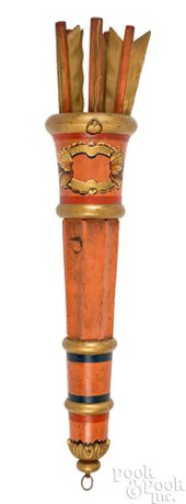 ODDFELLOWS CARVED AND PAINTED