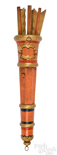 ODDFELLOWS CARVED AND PAINTED