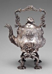 Odiot French silver hot water