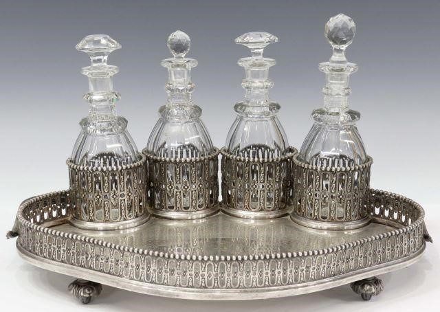 ODIOT PARIS SILVERPLATE FITTED