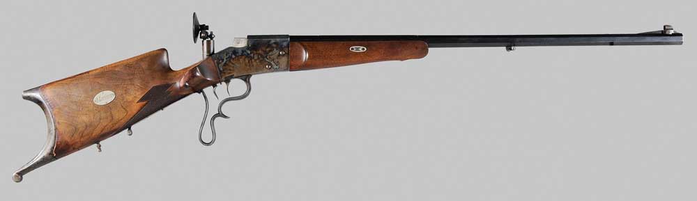 Oertelt Schuetzen Rifle German,