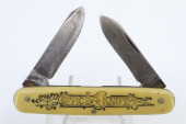 "OFFICE KNIFE" BONE HANDLE POC