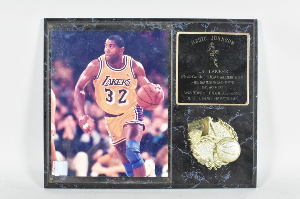 OFFICIAL NBA MAGIC JOHNSON CAREER