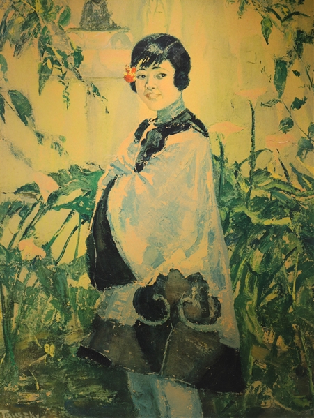 Offset Lithograph after David