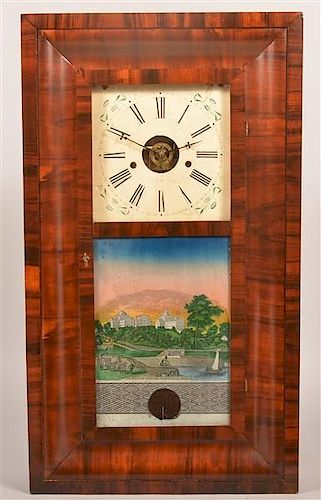 OGEE CASE SHELF CLOCK BY J.C.