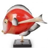 OGGETTI "MANGANI" FISH PORCELA