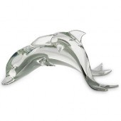 OGGETTI MURANO DOLPHINS FIGURI