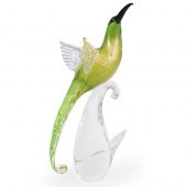 OGGETTI MURANO GLASS BIRDDESCR