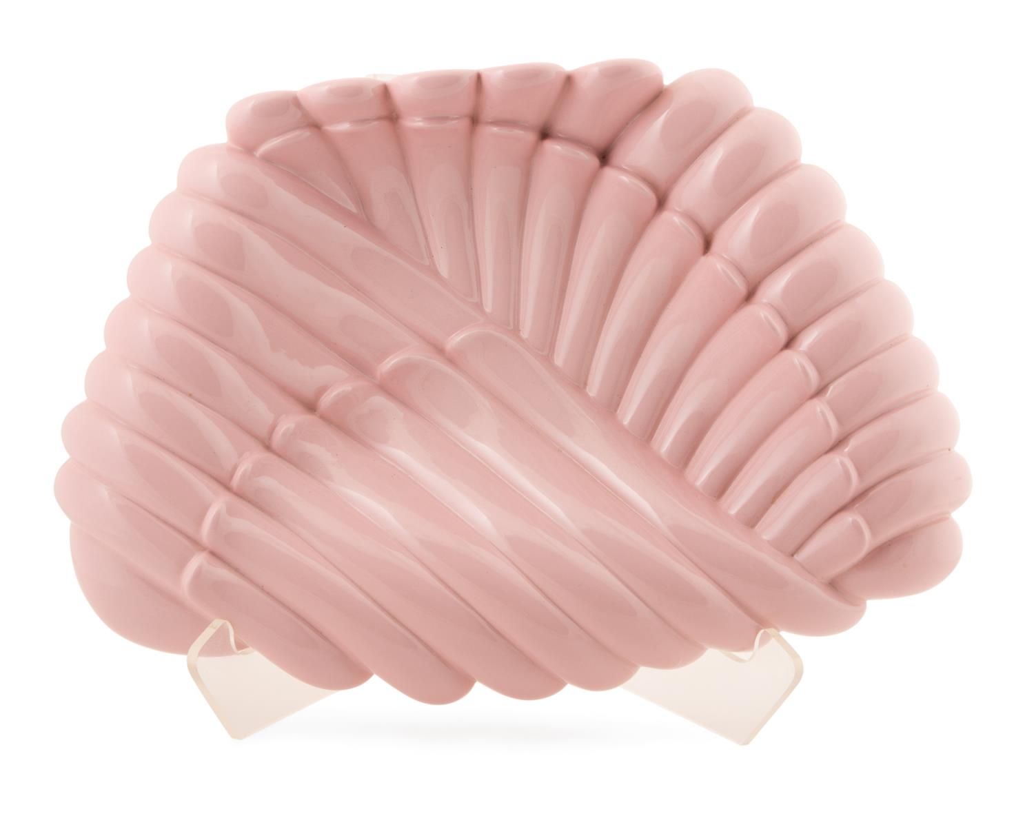 OGGETTI PINK CERAMIC CONSOLE BOWL