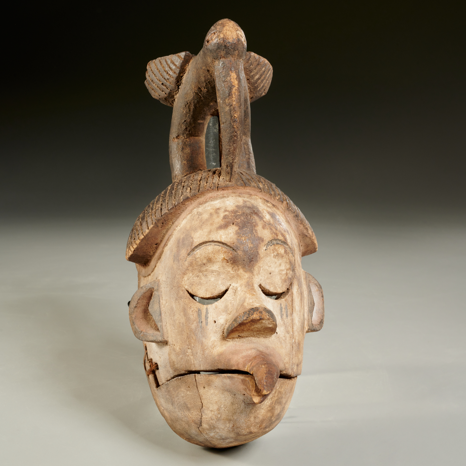 OGONI PEOPLES, HINGED JAW MASK