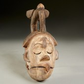 OGONI PEOPLES, HINGED JAW MASK