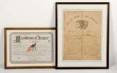 Ohio Civil War Discharge of Be
