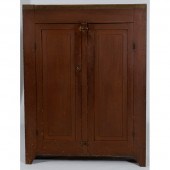 Ohio Cupboard in Red Paint Ohi