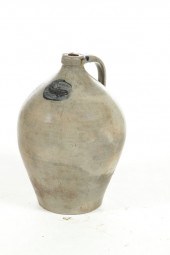 OHIO DRUGGIST'S STONEWARE JUG.