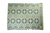 OHIO JACQUARD COVERLET.  Georg