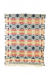 OHIO JACQUARD COVERLET.  Henry