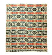 OHIO JACQUARD COVERLET.  Jacob