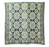 OHIO JACQUARD COVERLET.  Possi