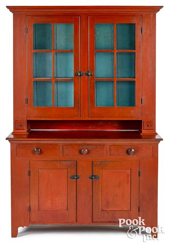 OHIO MENNONITE PAINTED POPLAR DUTCH