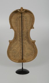 Ohio Outsider Artist Violin Ca