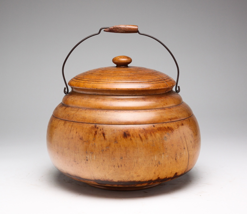 OHIO PEASEWARE CONTAINER. Late 19th