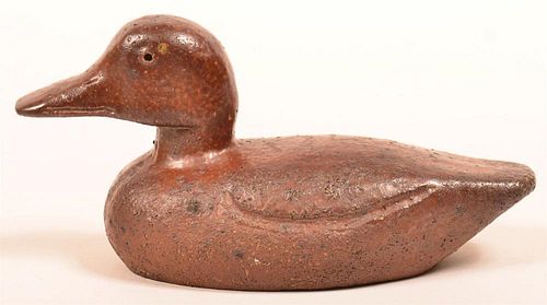 OHIO SEWER TILE HAND MOLDED DUCK