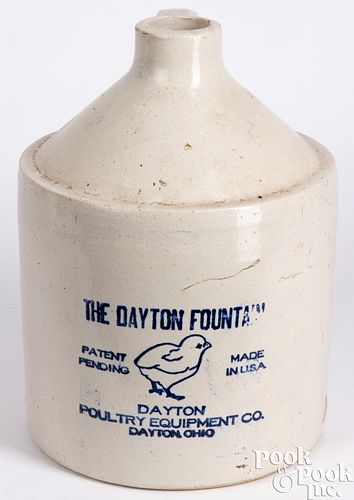 OHIO STONEWARE CHICKEN WATERER