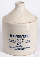 OHIO STONEWARE CHICKEN WATERER